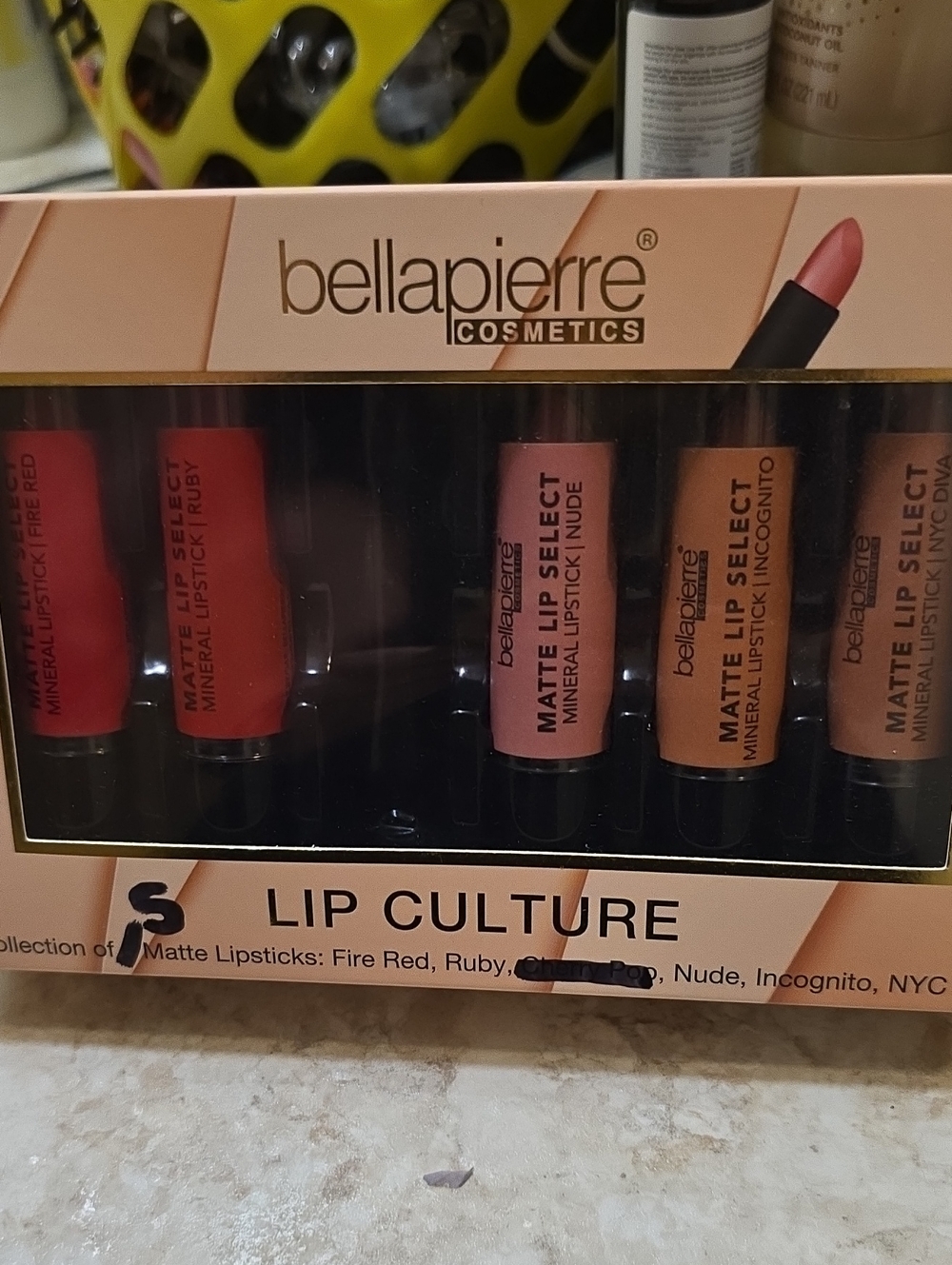 Lip Culture Matte Lipstick Set - Nude, Ruby, Fire Red, Incognito
